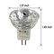 Platinum FTD 20W 12V MR11 GU4 Bipin Base Flood Mini Reflector Bulb
